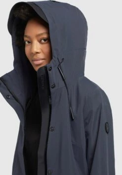 Khujo Izaf - Regenjas - Dunkelblau -Khujo Verkoopwinkel c554347307e5449087fa0b6411a889a0