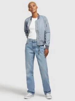 Khujo Tussenjassen Tussenjas STENCE Dames Smoky Blue -Khujo Verkoopwinkel c61cc4e0a26f91d207741df4b8261985