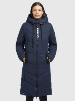Khujo Winterjassen Winterjas Aribay Dames Navy -Khujo Verkoopwinkel c623cc4d0eca087c6e5394693dd3b7f9