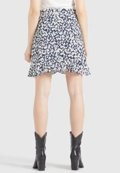 Khujo Undine - A-Lijn Rok - Dunkelblau-Weiß Geblümt 13 Khujo Undine - A-Lijn Rok - Dunkelblau-Weiß Geblümt -Khujo Verkoopwinkel c6262db96da646c986e5b5f9f1515b7e