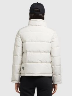 Khujo Winterjassen Winterjas Tuba Dames Offwhite -Khujo Verkoopwinkel c6b8b1e2012dc92a268f93e6e0b4695a