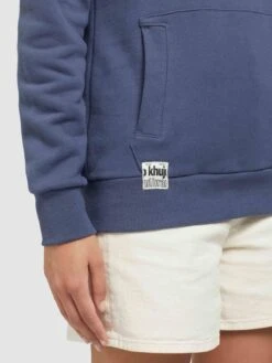 Khujo Hoodies Sweatshirt Rhabea Dames Blauw -Khujo Verkoopwinkel c8eef9f534525bf1bac8b5a96e2a1253