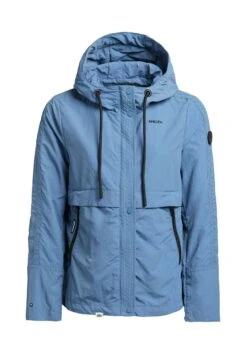 Khujo Zahira - Lichte Jas - Blau -Khujo Verkoopwinkel c8f8d1eb8ded47998bfa10bd880f0816