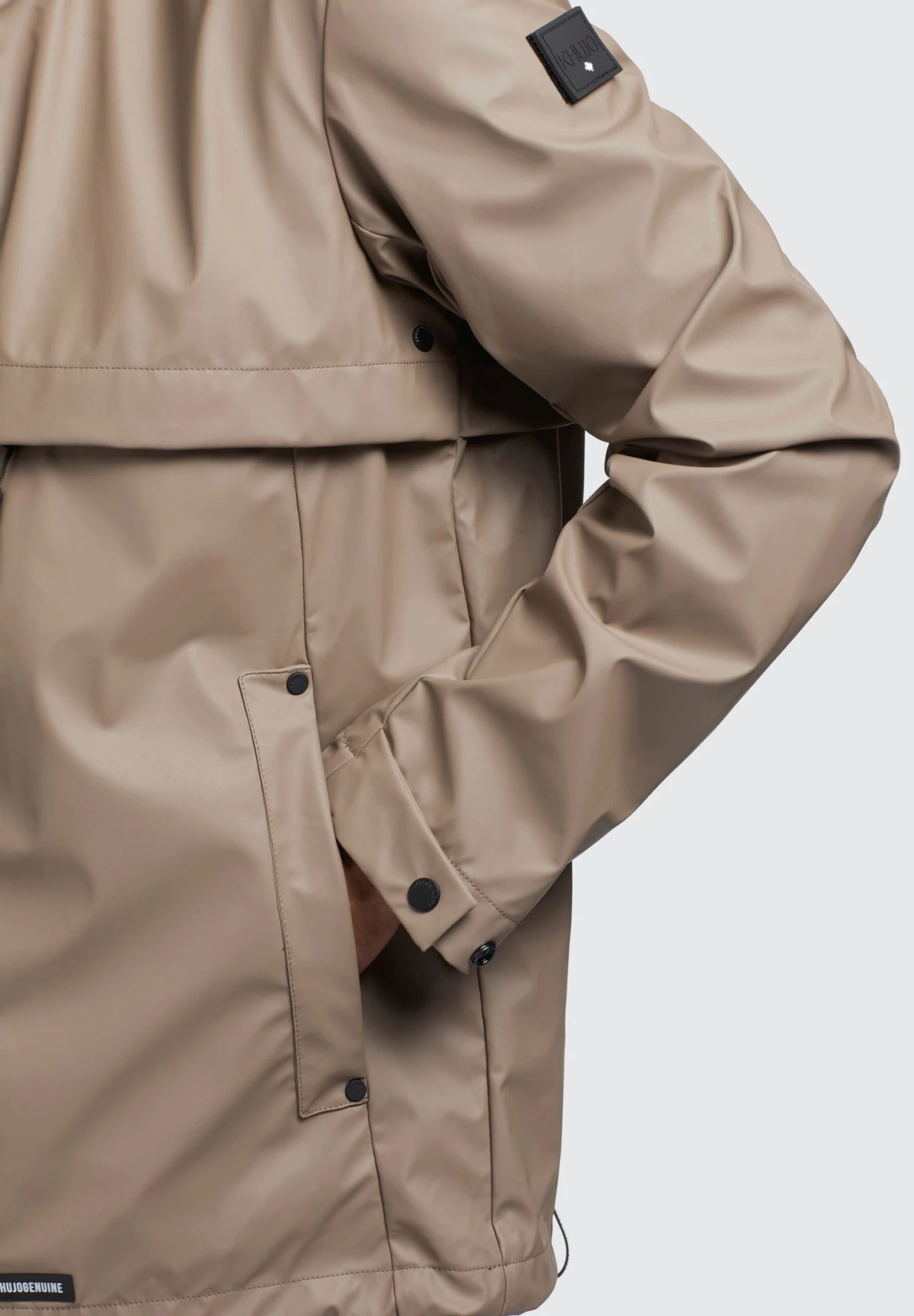 Khujo Loras2 - Outdoorjas - Blassbraun 7 Khujo Loras2 - Outdoorjas - Blassbraun - Afbeelding 5