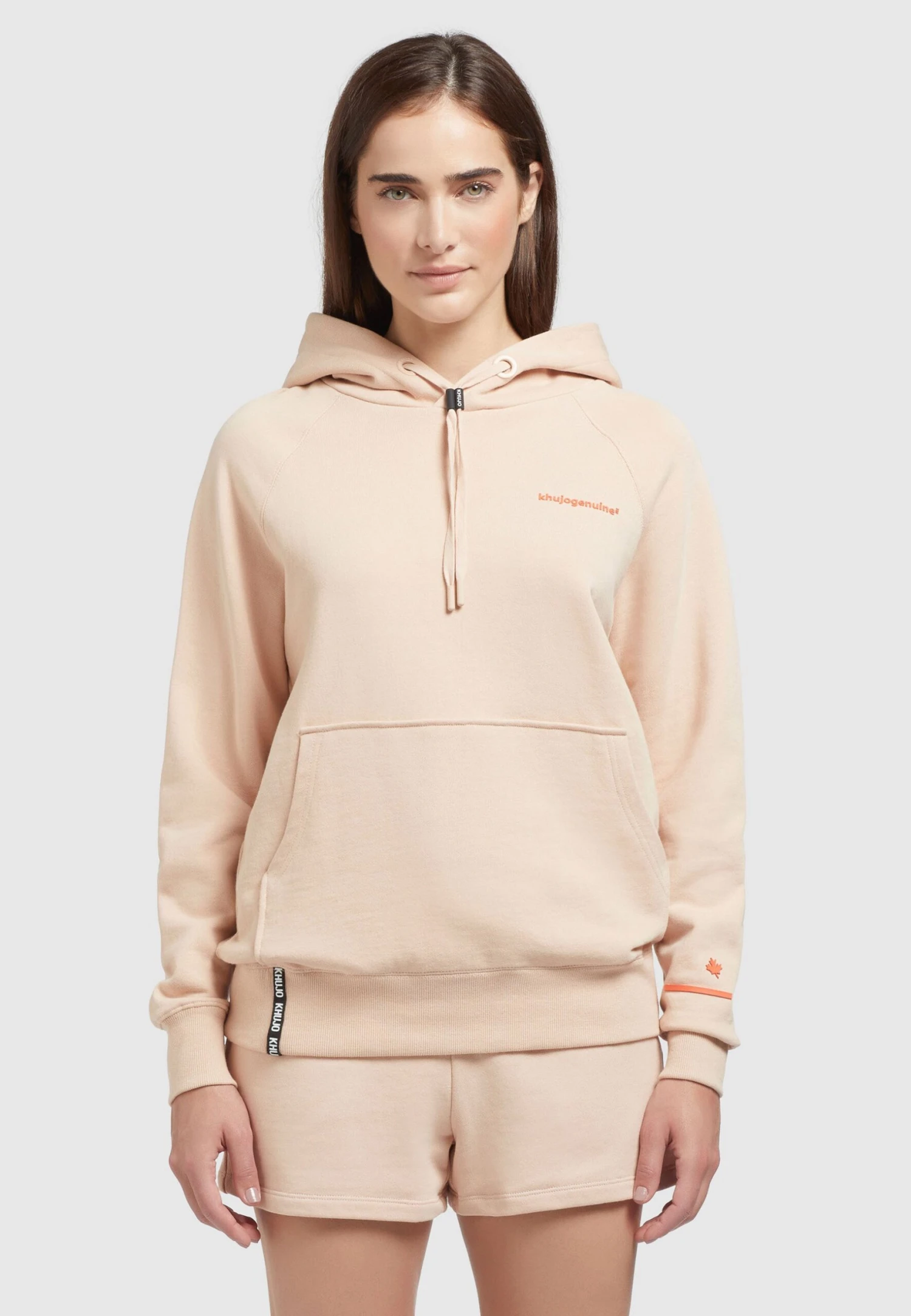 Khujo Odette - Hoodie - Aprikot 3 Khujo Odette - Hoodie - Aprikot