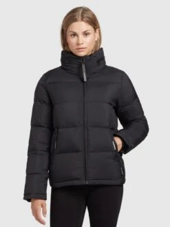 Khujo Winterjassen Winterjas Blondie Matt Dames Zwart -Khujo Verkoopwinkel ca23b36da38e7a6a79eb9e369dfb923d