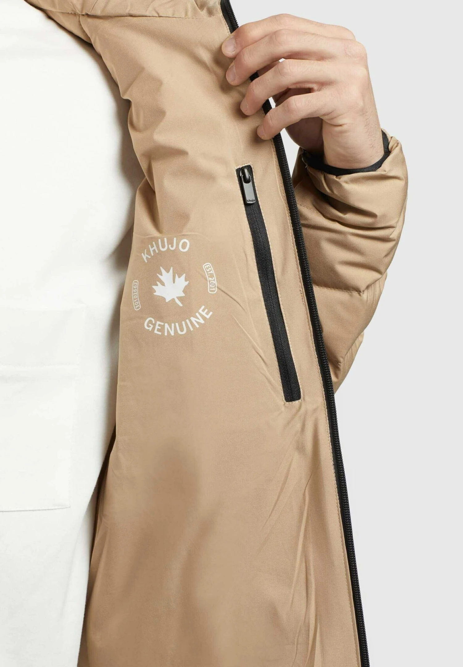 Khujo Vitus Matt - Jas - Beige 7 Khujo Vitus Matt - Jas - Beige - Afbeelding 6