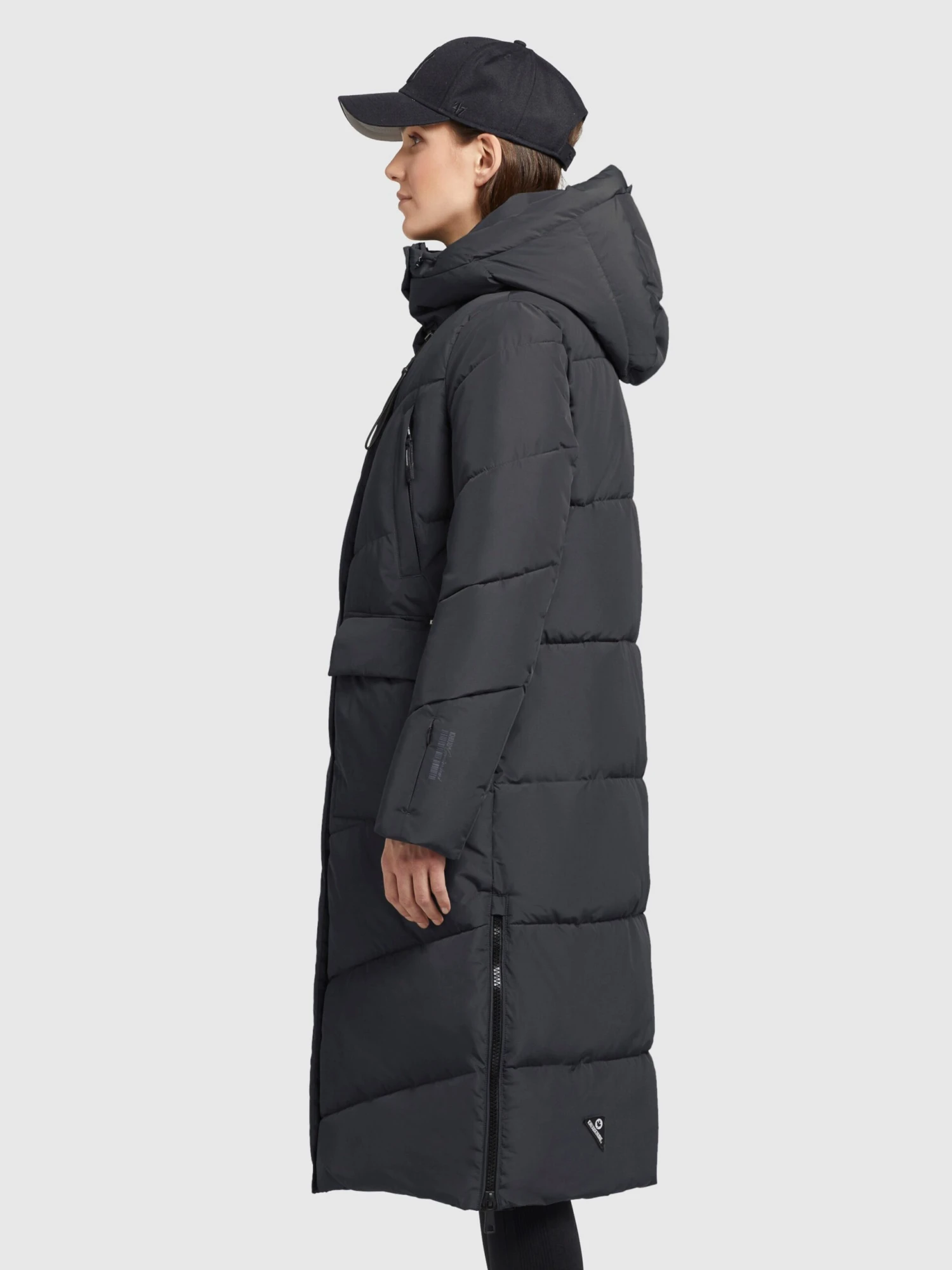 Khujo Wintermantels Wintermantel Elvita Dames Donkerblauw 6 Khujo Wintermantels Wintermantel Elvita Dames Donkerblauw - Afbeelding 4