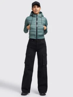 Khujo Tussenjassen Tussenjas Dalis Matt Dames Jade Groen -Khujo Verkoopwinkel cb9474ea615c9df96b163ef5df0535f9