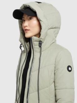 Khujo Wintermantels Wintermantel Aribay 3 Dames Pastelgroen -Khujo Verkoopwinkel ce1df61d40f6a656407cb5e057cc4dfd