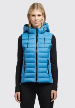 Khujo Fabia Matt - Bodywarmer - Blau