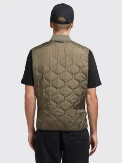 Khujo Bodywarmers Bodywarmer Liel Heren Olijfgroen -Khujo Verkoopwinkel d0fce89c86a9b3ba3961174f98ade71f