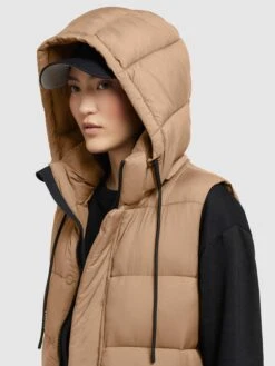 Khujo Bodywarmers Bodywarmer Tourin Dames Lichtbruin -Khujo Verkoopwinkel d10831c152fc9ac04afa9d08fa7793d8