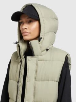 Khujo Bodywarmers Bodywarmer Magneta Dames Pastelgroen -Khujo Verkoopwinkel d1cbf7d255a33a8553dc3349bce9f675