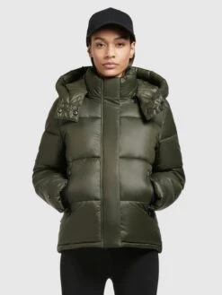 Khujo Winterjassen Winterjas Valona Dames Donkergroen -Khujo Verkoopwinkel d241ace8e8c23a9b6f4ff12b309c79a7