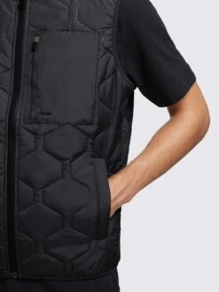 Khujo Bodywarmers Bodywarmer Liel Heren Zwart -Khujo Verkoopwinkel d44db614bf6ee75a010155a0598201c9