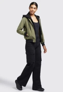 Khujo Persee - Jas - Olivgrün -Khujo Verkoopwinkel d44f1d893523499bb9f8dd264b334199