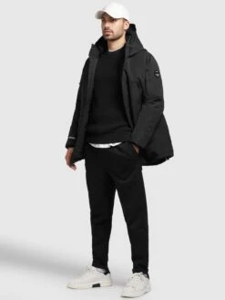 Khujo Winterjassen Winterjas Bates Heren Zwart -Khujo Verkoopwinkel d52242d3c24fb08ded98818b57c939de