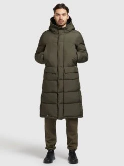 Khujo Wintermantels Winterjas Pato Heren Olijfgroen -Khujo Verkoopwinkel d67447473777366d7e7245aa87a267ed