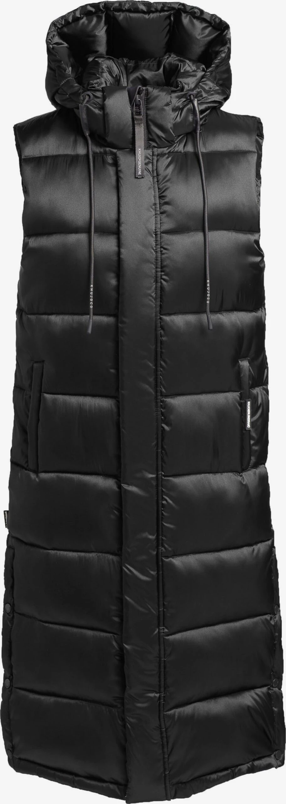 Khujo Bodywarmers Bodywarmer Tourin Dames Zwart 3 Khujo Bodywarmers Bodywarmer Tourin Dames Zwart
