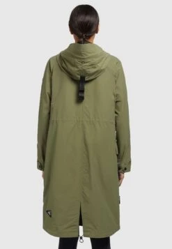 Khujo Marnia - Regenjas - Olivgrün -Khujo Verkoopwinkel d8b72f8d3eeb4cdb9713c0aaaff9187a