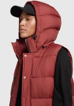 Khujo Magneta Matt - Bodywarmer - Rostrot -Khujo Verkoopwinkel d8ebb0e2873b45138562bd2bf54d4970