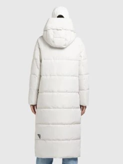 Khujo Tussenmantels Tussenmantel Soulani Dames Offwhite -Khujo Verkoopwinkel da381832e5eb51fa4c354051e24d58d1