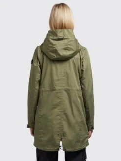 Khujo Parkas Tussenparka Aira Dames Olijfgroen -Khujo Verkoopwinkel db1aab8178f7c2a910e4bb7544471549