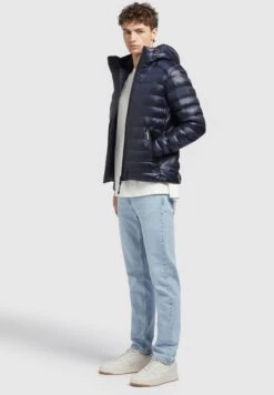 Khujo Vitus Shiny - Winterjas - Dunkelblau -Khujo Verkoopwinkel de645b69028c4d96952930f3dffa6c5d