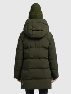 Khujo Korte Mantels Wintermantel Wente Dames Kaki -Khujo Verkoopwinkel debf607d7efff65ff72f740c28a1efdd