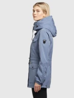 Khujo Parkas Tussenparka ELST Dames Blauw -Khujo Verkoopwinkel e0929637cd576a68cc3a81321bb233ce