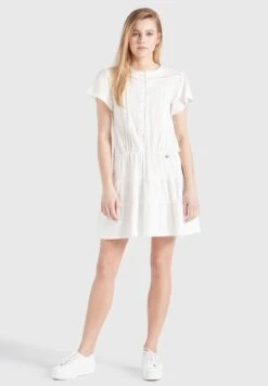 Khujo Kapua - Jurk - Weiß -Khujo Verkoopwinkel e3830bfde6b349b8af3ffbd498c6c6f7