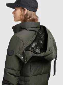 Khujo Wintermantels Wintermantel Cliv Dames Donkergroen -Khujo Verkoopwinkel e5b7619c2410c58727f1ab34b9458d20