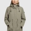 Khujo Caima - Parka - Graugrün -Khujo Verkoopwinkel e5fdae56988a46d59669bfe5b8caee43