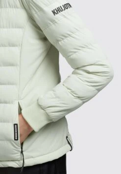 Khujo Maude Matt - Jas - Blassgrün -Khujo Verkoopwinkel e619bed1a8094b889e228e672e550d94