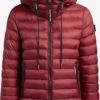 Khujo Winterjassen Winterjas Lona Shine Dames Roestrood
