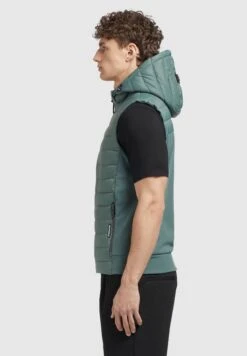 Khujo Wemo Matt - Bodywarmer - Türkis -Khujo Verkoopwinkel e80c06e4927e4222855d5d8850674a8b