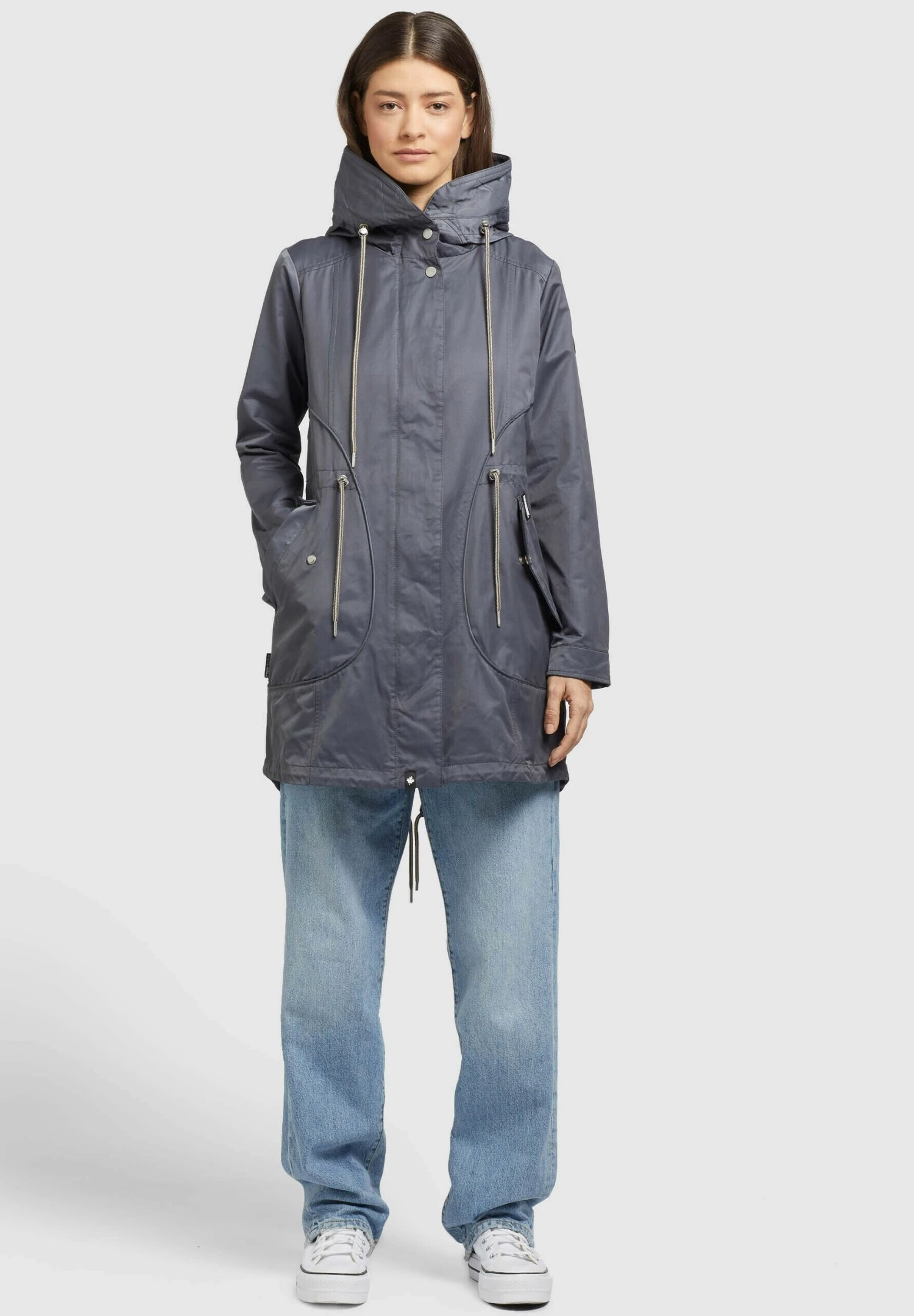 Khujo Onda2 - Parka - Graublau 4 Khujo Onda2 - Parka - Graublau - Afbeelding 2