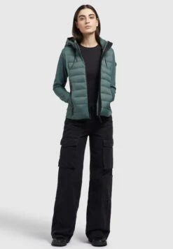 Khujo Ghita Matt - Jas - Kupfergrün -Khujo Verkoopwinkel eb9bac5bb39b49969ed224e90fab2449