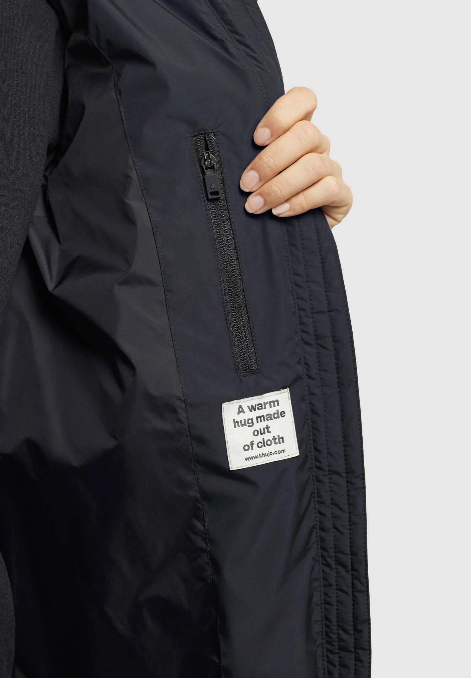 Khujo Soulani2 - Winterjas - Graublau 7 Khujo Soulani2 - Winterjas - Graublau - Afbeelding 5