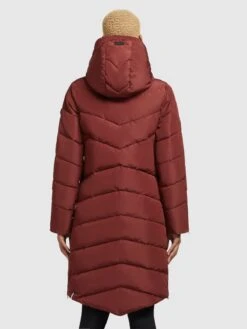 Khujo Wintermantels Wintermantel Huba Dames Karmijnrood -Khujo Verkoopwinkel efbada53b5254538a2a1bc8357801dd6