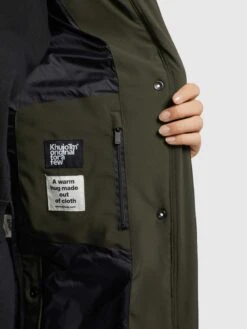 Khujo Tussenmantels Tussenmantel Namita Dames Donkergroen -Khujo Verkoopwinkel f12c6eee1bb857a90f14404db6abe248