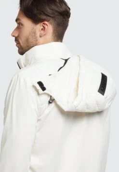 Khujo Bolt Shiny - Jas - Cremeweiß -Khujo Verkoopwinkel f14b0102158a493fa8664077dd687061