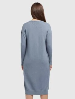 Khujo Vesten Gebreid Vest Elina Dames Blauw -Khujo Verkoopwinkel f593563ecc76c15ce4a818e310796119