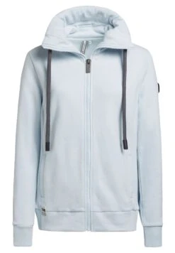 Khujo Tosta - Sweater Met Rits - Hellblau -Khujo Verkoopwinkel f6fd68f075e644eeba3da1e3acbb75b6