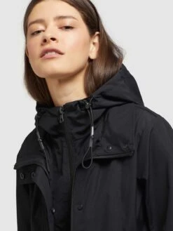 Khujo Parkas Tussenparka FELINA Dames Zwart -Khujo Verkoopwinkel f79c2c4ee8715c7b9d26ae70cb954b4d