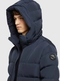 Khujo Winterjassen Winterjas Sumo Heren Navy -Khujo Verkoopwinkel f7fb3fbe2ffe30be94a9b829d8c0f539