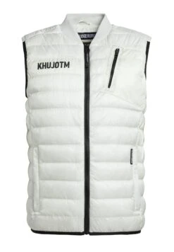 Khujo Shiny - Bodywarmer - Weiß -Khujo Verkoopwinkel f86fc164bfd74e69a88dff7efe0d663c