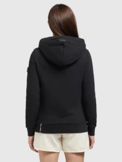Khujo Hoodies Sweatshirt Rhabea Dames Zwart -Khujo Verkoopwinkel f8f4cef9eb1c6b55b2b7d1f623f24f35