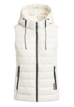 Khujo Fabia Shiny - Bodywarmer - Weiß -Khujo Verkoopwinkel f90fa1613f274a0c90a05580ef505b19